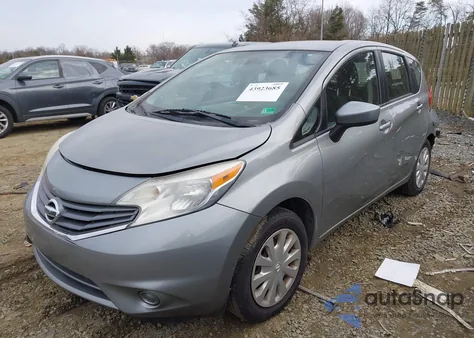 2015 Nissan Versa Note S (Sr)/S Plus/Sl/Sr/Sv z USA, uszkodzony, nr VIN 3N1CE2CP5FL414697